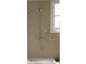 Настенная душевая колонна с ручным душем