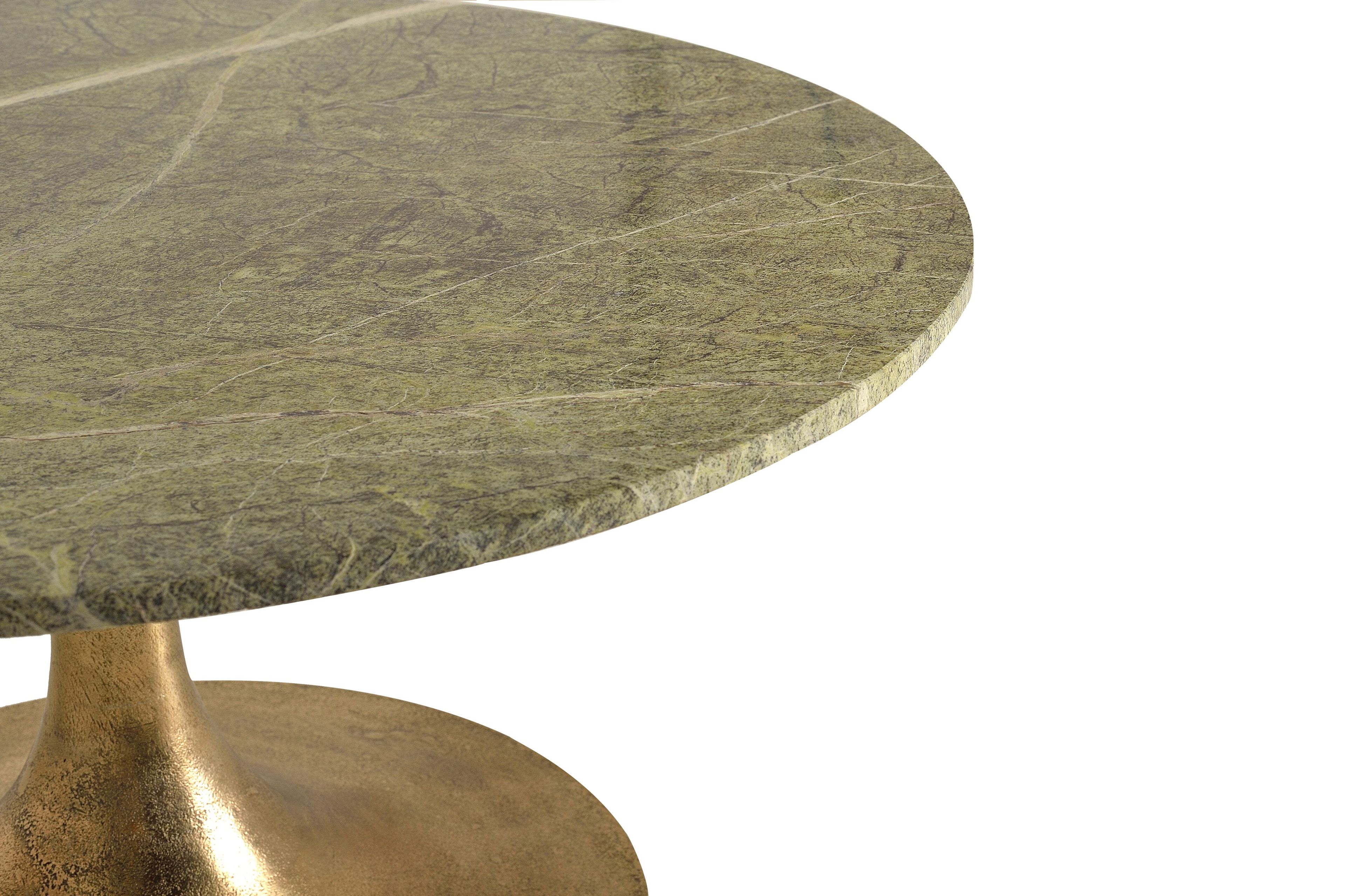 Круглый мраморный журнальный столик Giner y Colomer 1308 ARCH-00060543 - Вид №2