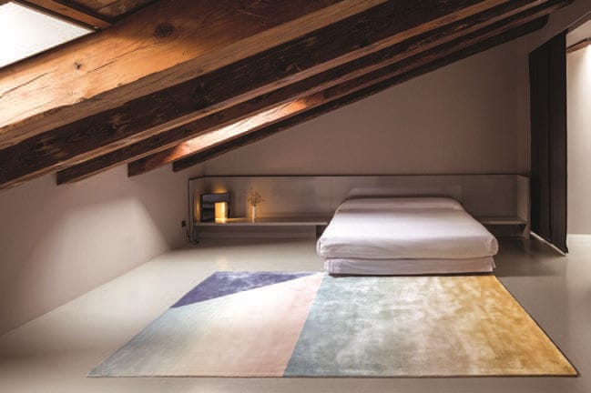 Бамбуковый Шелковый прямоугольный ковер ручной работы Now Carpets KO ARCH-00107728 - Вид №2