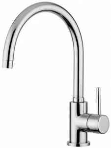 Rubinetteria Giulini Смеситель для кухни, устанавливаемый на столешницу, с поворотным изливом Futuro 6580