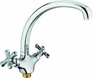 Смеситель для кухни Rush Bianki BI7650-27 высокий хром