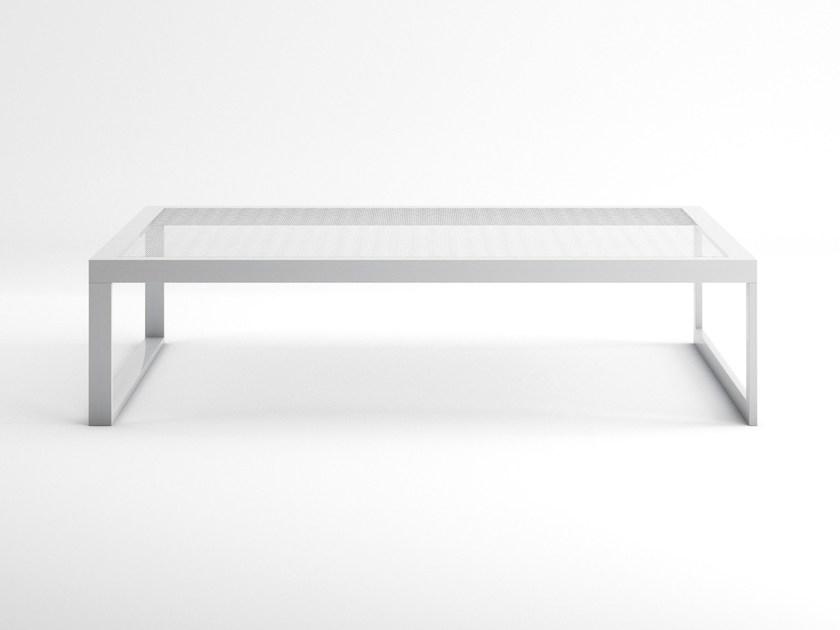 GANDIABLASCO Прямоугольный садовый стол из термолакированного алюминия Blau sun-id-1386659 - Вид №2