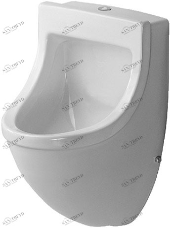 0822352000 Настенный писсуар, уринал с мушкой Duravit Starck 3