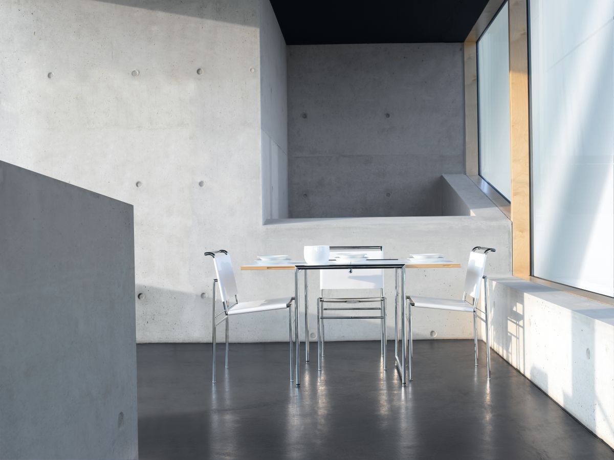 Стальной каркас кожаный стул Classicon Roquebrune ARCH-00064528 - Вид №13