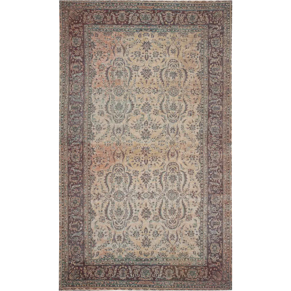 Ковер полиэстер/хлопок Прато 398 Z 155x235 см цвет коричневый CTIM STLM-2074272