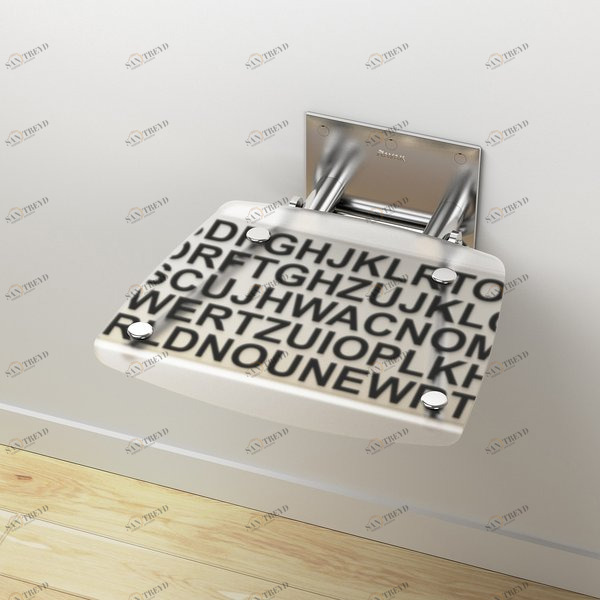 Унивеpсальное сиденье для душа OVO-B-TEXT Ravak B8F0000030