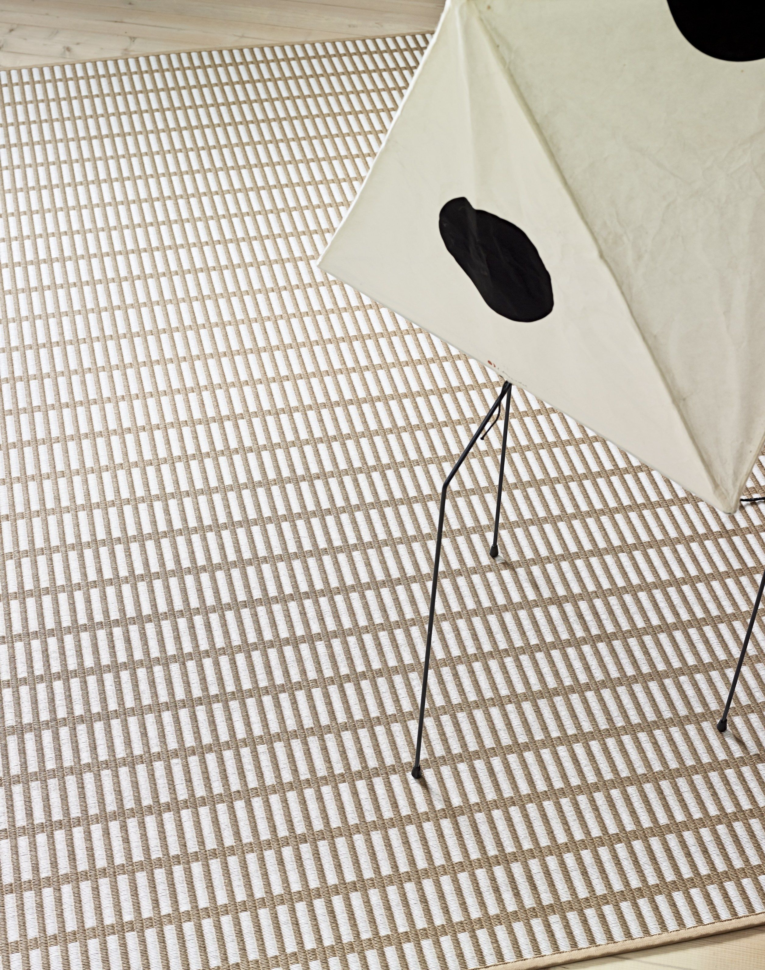 Прямоугольный ковер ручной работы из полосатой бумаги Woodnotes NEW YORK ARCH-00116552 - Вид №5