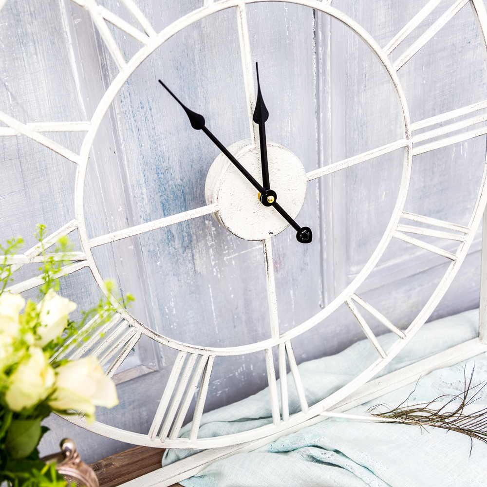 5373 Часы «Кружево небес» (белый антик) Object Desire  - Вид №4