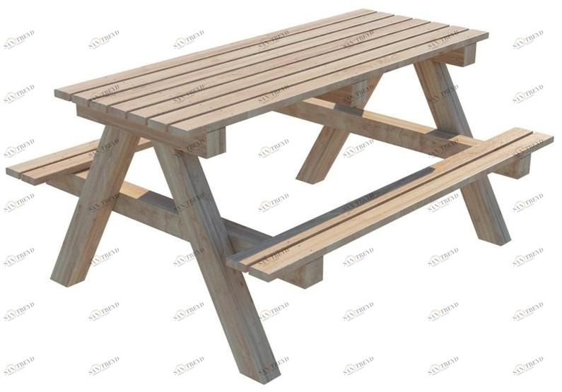 Zuri Design Стол садовый прямоугольный  G-01-to3l / g-01-to3s / g-01-to4b 