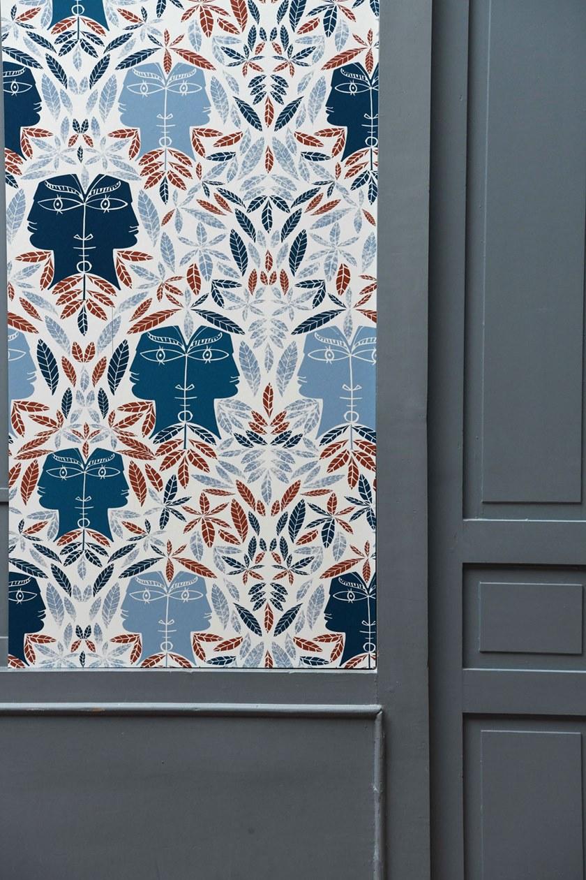 LELIEVRE Обои на флизелиновой основе с рисунком Deuxieme chapitre - jean cocteau 6470 - Вид №1