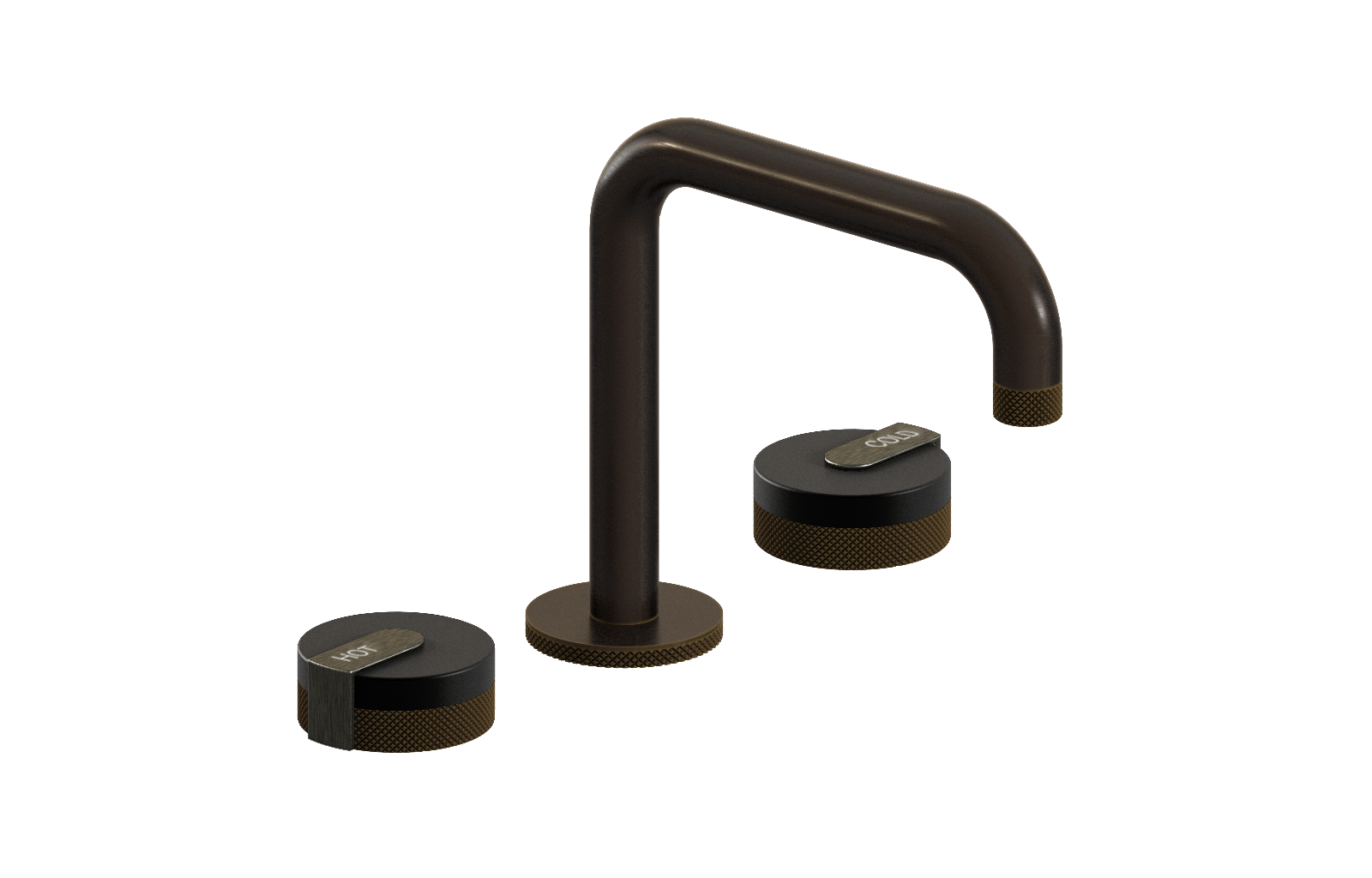 E-11511-R1MBK-L1BOX-OB Смеситель для умывальника на 3 отвертия GRAFF MOD+