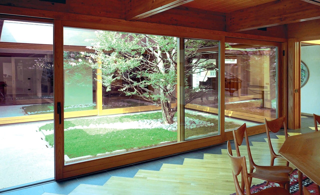 Деревянное раздвижное окно с термическим разрезом Capoferri Serramenti SC80-100 ARCH-00062678 - Вид №17