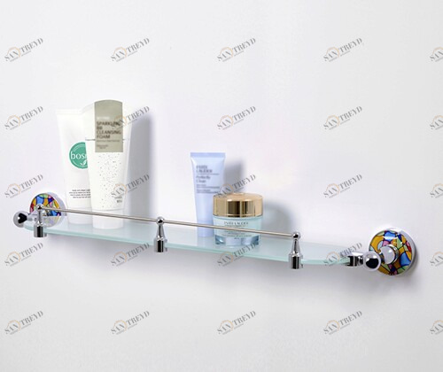 Diemel K-2244 Полка стеклянная с бортиком Santreyd 