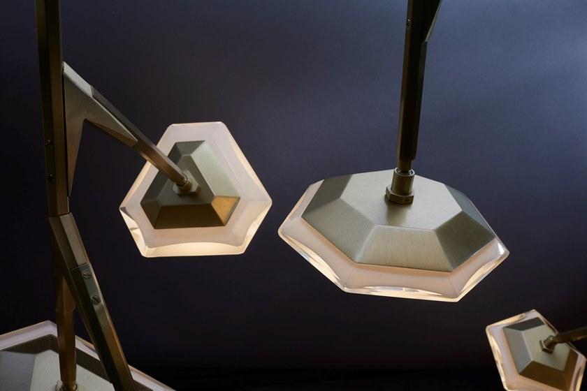 Светодиодный подвесной светильник из металла с диммером Myriad Santreyd sun-id-1500403 - Вид №11