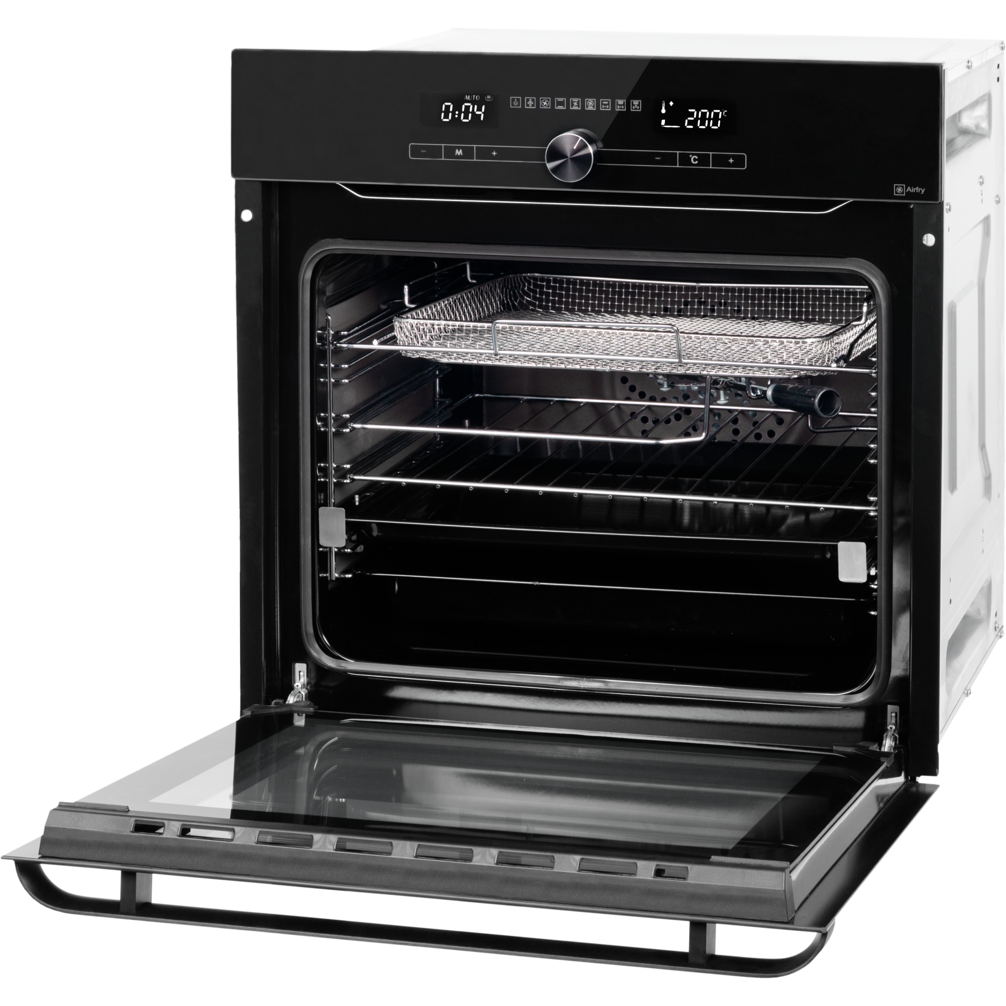 9171884 Электрический духовой шкаф HIBERG VM 6193 B черный STDN-0065107 - Вид №1