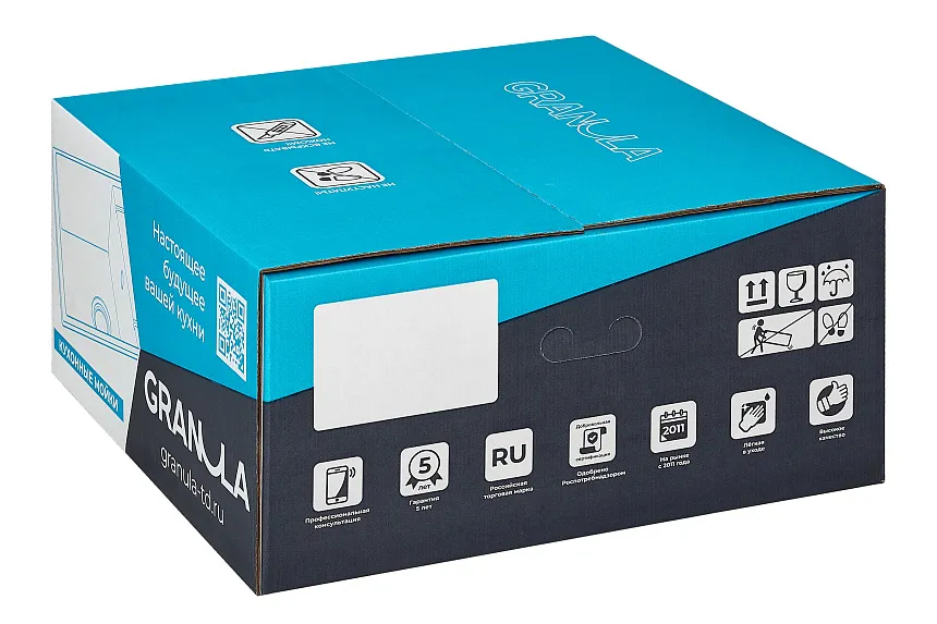 4651, ПЕСОК, кухонная мойка, кварц GRANULA 4651-ST94 - Вид №2