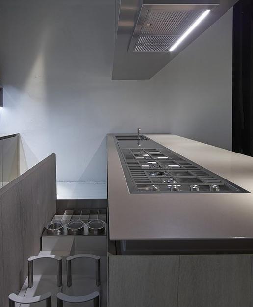 RIFRA Кухня с островом из сырого дуба, покрытого глиной Fly sun-id-1383139 - Вид №17