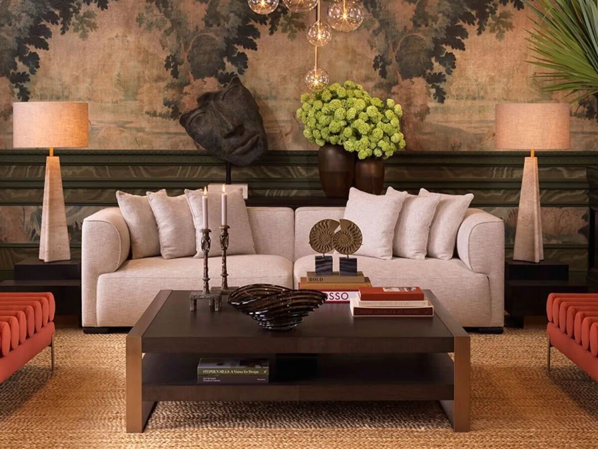 Квадратный деревянный журнальный столик Eichholtz GUINNESS ARCH-00076478 - Вид №2