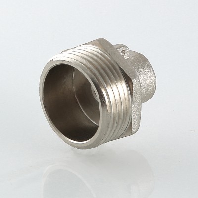 VTr.424.N.M004 Переходник для подключения датчика температуры Valtec M10 х 1/2"  - Вид №7