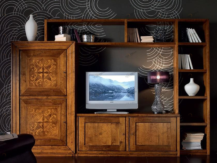 Cantiero Модульная деревянная стенка для хранения вещей Ca' venier Cv1009