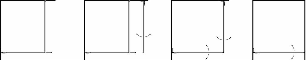 686182 Душевая дверь IFO Stella, дверь IFO Stella 900 правая - Вид №5