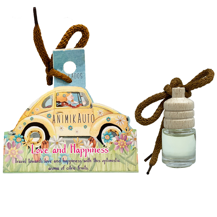 MK007HDAMGBn Диффузор для автомобиля animikauto, love & happiness new, 6 мл Ambientair 