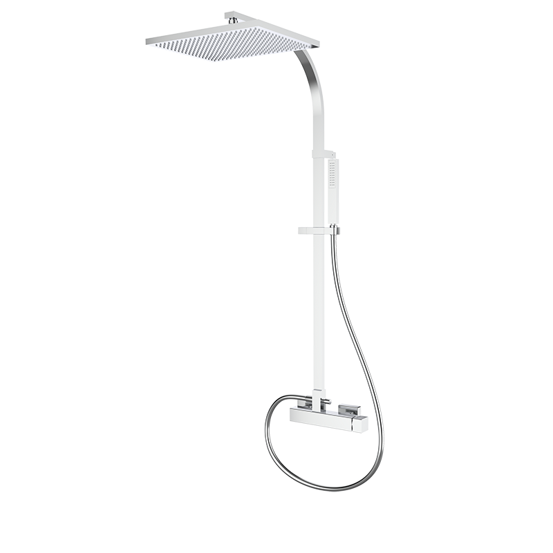 60467600 PREMIUM Chrome Смеситель для душа с колонкой Хром GRB MIXERS 