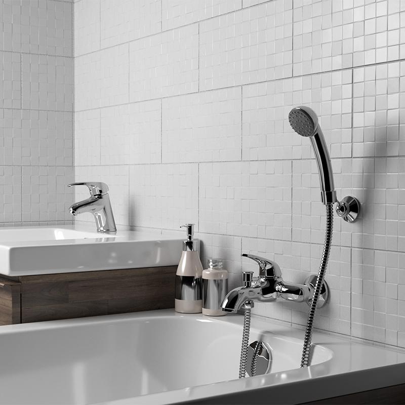 Paini Smile 39CR105KM смеситель для ванны с аксессуаром - Вид №2