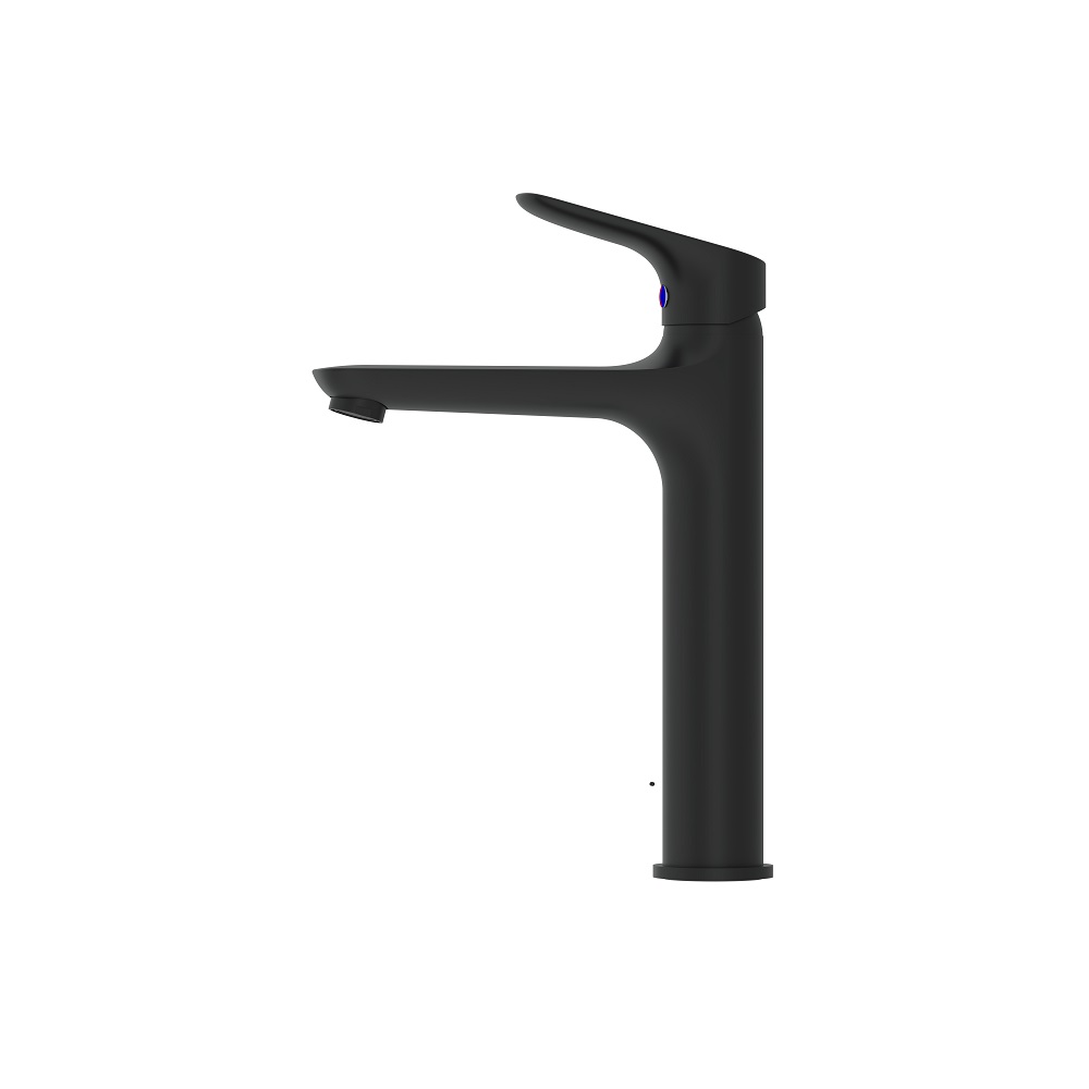 770250300 смеситель для умывальника высокий черный Damixa Origin Bit  - Вид №2