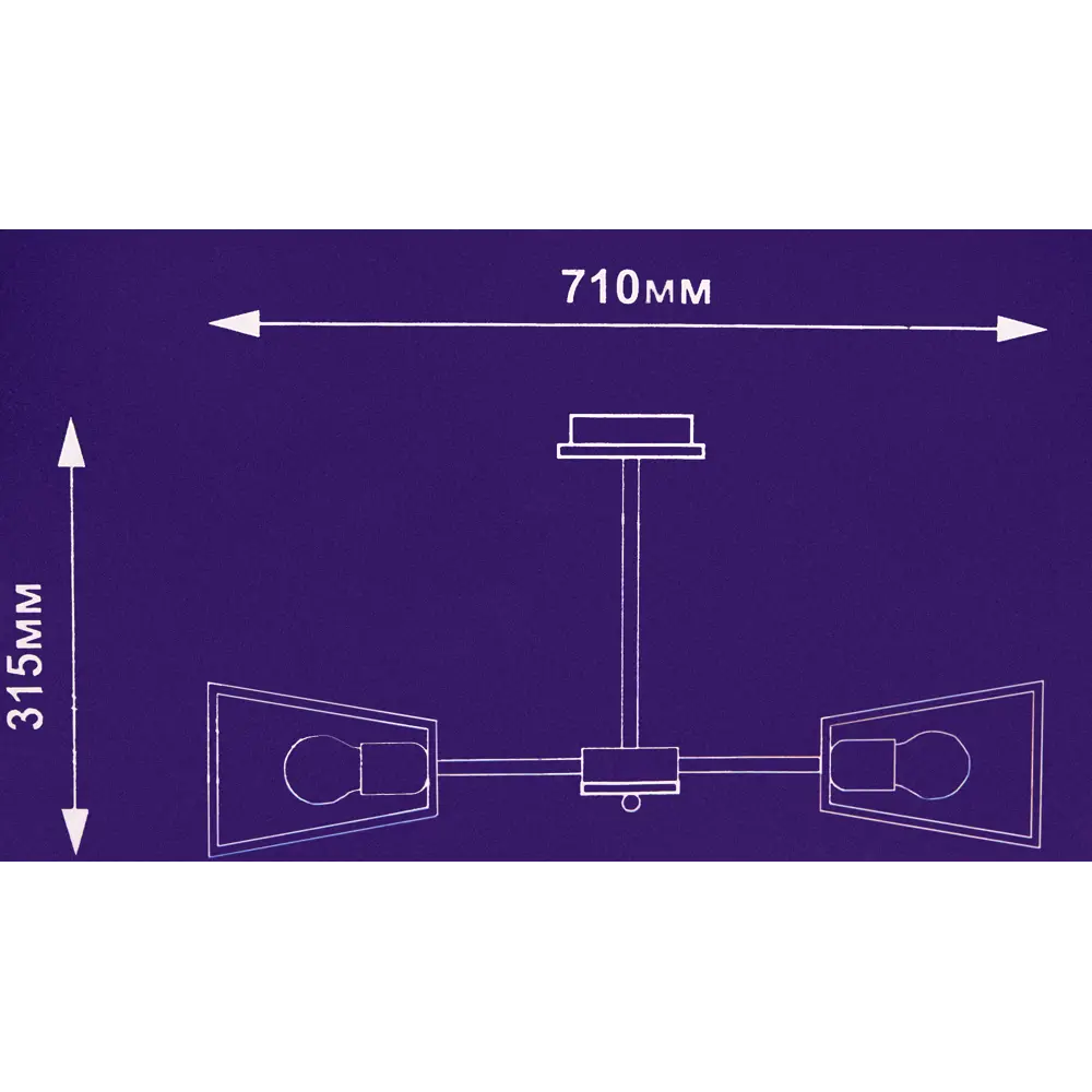 Люстра потолочная СЕМЬ ОГНЕЙ Шерлас - элегантное черно-золотое освещение для гостиной 85243318 STLM-0060374 - Вид №10