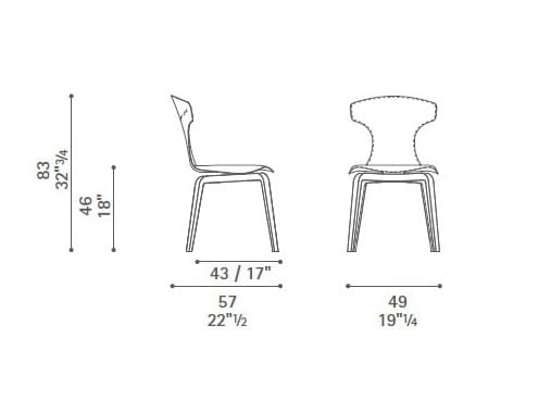 Стул Poltrona Frau коллекция-столы и стулья ARCH-00032139 - Вид №7