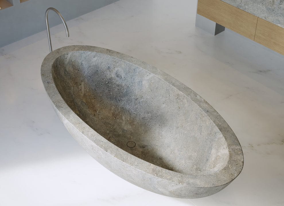 Овальная ванна из натурального камня COCOON Maison ARCH-00110900 - Вид №10
