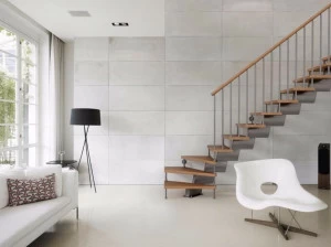 Fontanot Модульная открытая лестница из нержавеющей стали и дерева Genius