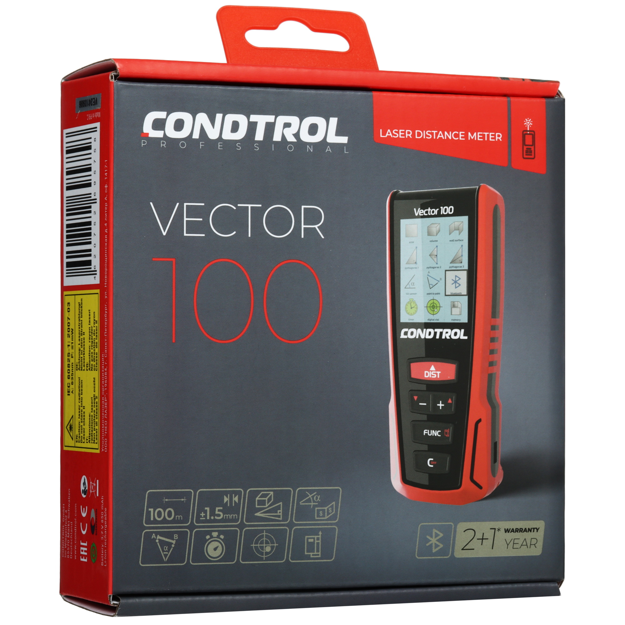 Лазерный дальномер Condtrol Vector 100 8184845 STDN-0008977 - Вид №9