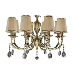 Люстра дизайнерская Osgona cappa 8 ламп бронза 691081 SUPERNW ДИЗАЙНЕРСКИЕ, CAPPA BRONZE 057749 Бежевый