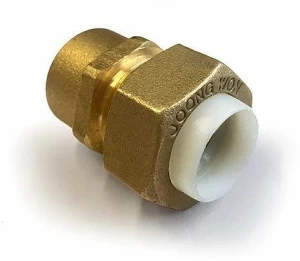 Муфта газовая с диэлектрической прокладкой, внутренняя резьба 1/2 Flexible hose Россия