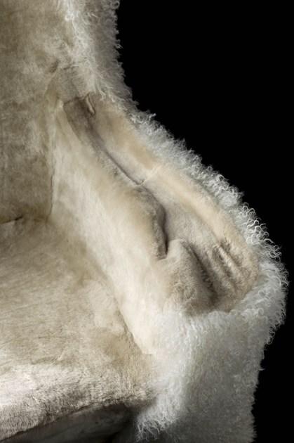 BD Barcelona Design Кресло меховое с подлокотниками с высокой спинкой sun-id-1479906 - Вид №7