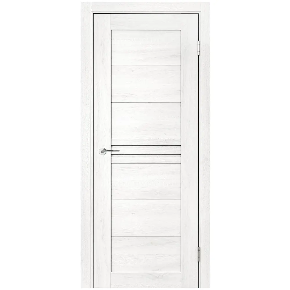 PORTIKA Межкомнатная дверь Моско 60x200 см с замком и петлями 89422247 STLM-1572742
