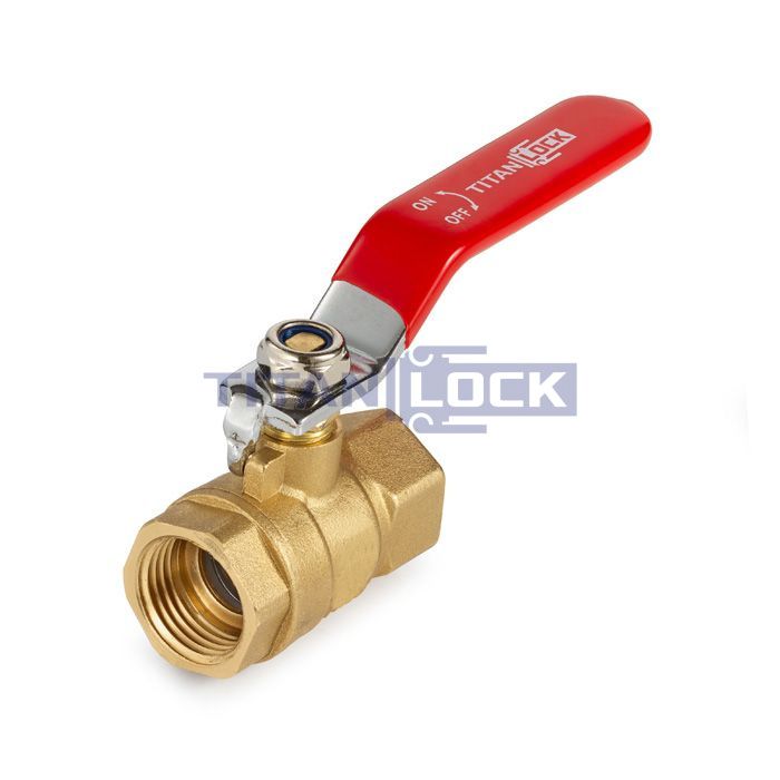 3in, шаровый кран, резьба BSP, латунь TL300BVBR TITAN LOCK 