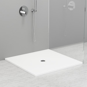 704703 Душевой поддон из акрила H3 белый в комплекте с сифоном, цвет Белая глазурь Kerasan DOCCIA Италия