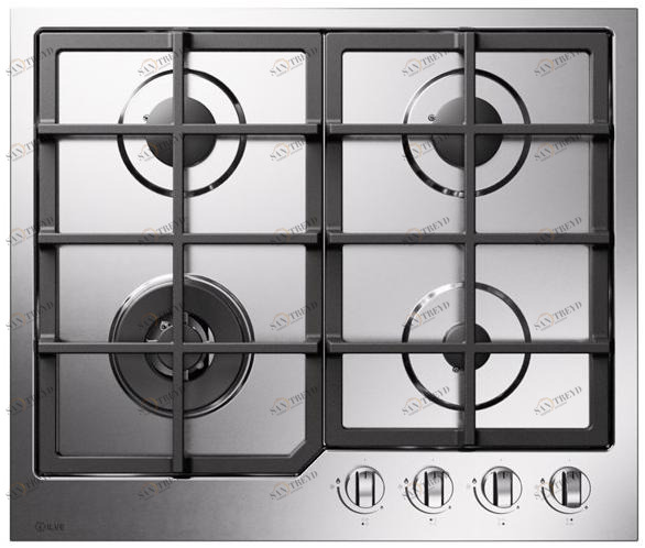 Ilve Газовая встраиваемая плита из нержавеющей стали Pro line Hcl60ck Santreyd 