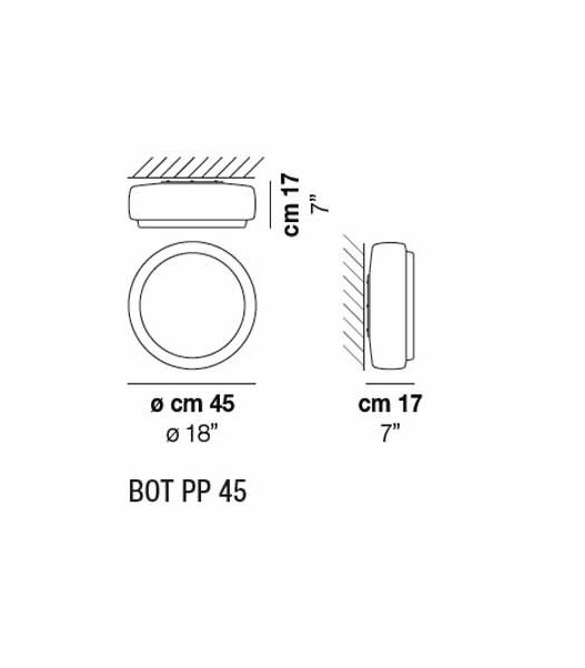 Vistosi BOT AP/PL 45 WH/WH универсальный 106657 - Вид №3