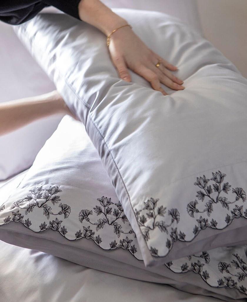 Alexandre Turpault Кровать из хлопка с цветочными мотивами Rhapsody sun-id-1380615 - Вид №3