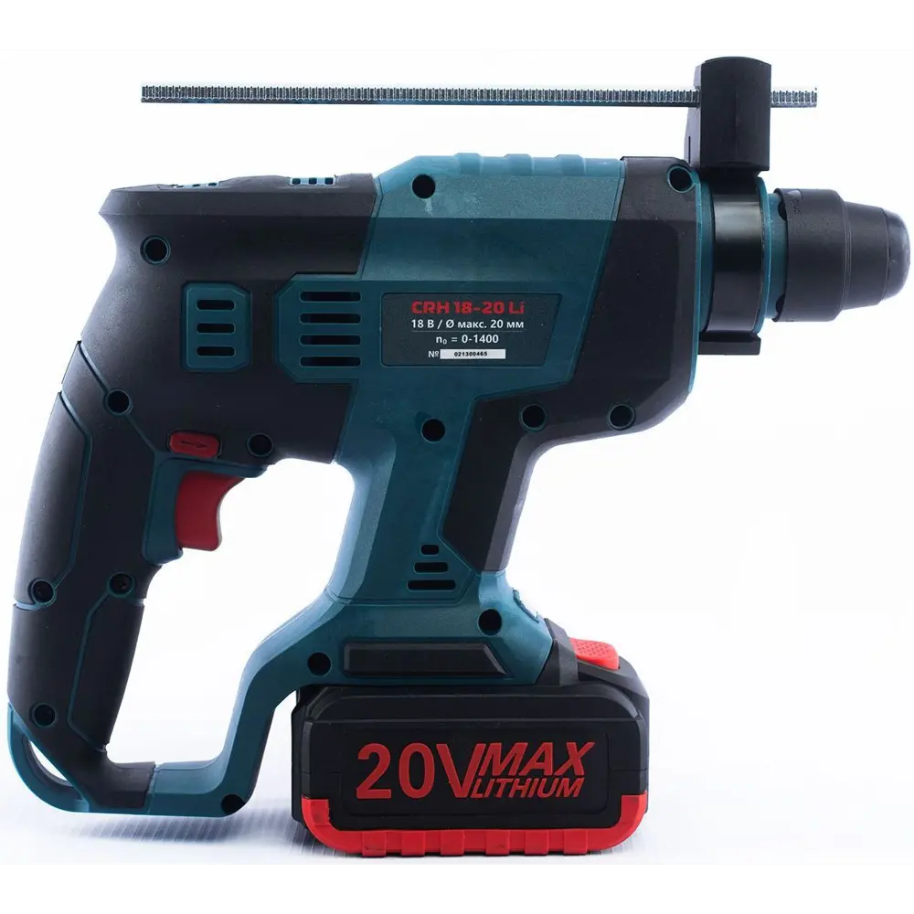 Перфоратор аккумуляторный бесщеточный SDS-plus Alteco CRH 18-20 Li, 20 В Li-ion 1x4 Ач, 1.7 Дж STLM-2027461 - Вид №3