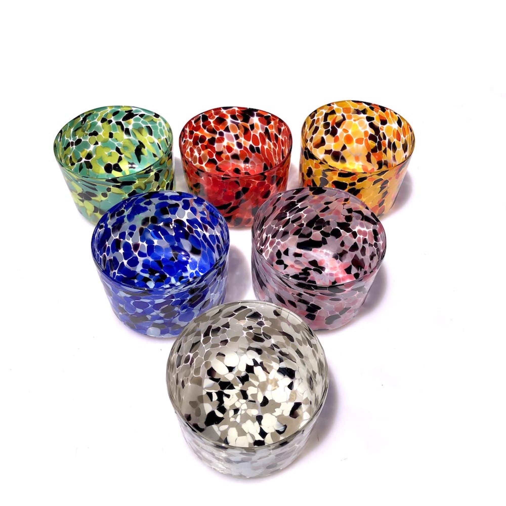 Набор из шести стаканов из муранского стекла ручной работы YourMurano готы ARCH-00009983 - Вид №1