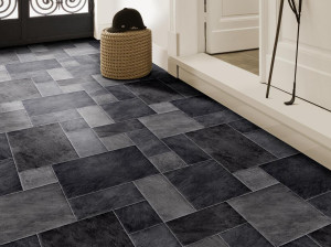 Нескользящий виниловый пол с эффектом камня