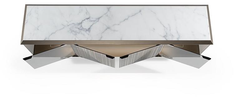 Reflex Буфет стеклянный с распашными дверцами и встроенным освещением London sun-id-1466296 - Вид №2