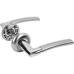 Дверные ручки Edson EDS-A128-01, без запирания, цвет матовый хром