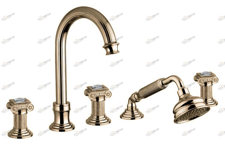 Смеситель на борт ванны Cezares OLIMP-BVD-02-Sw