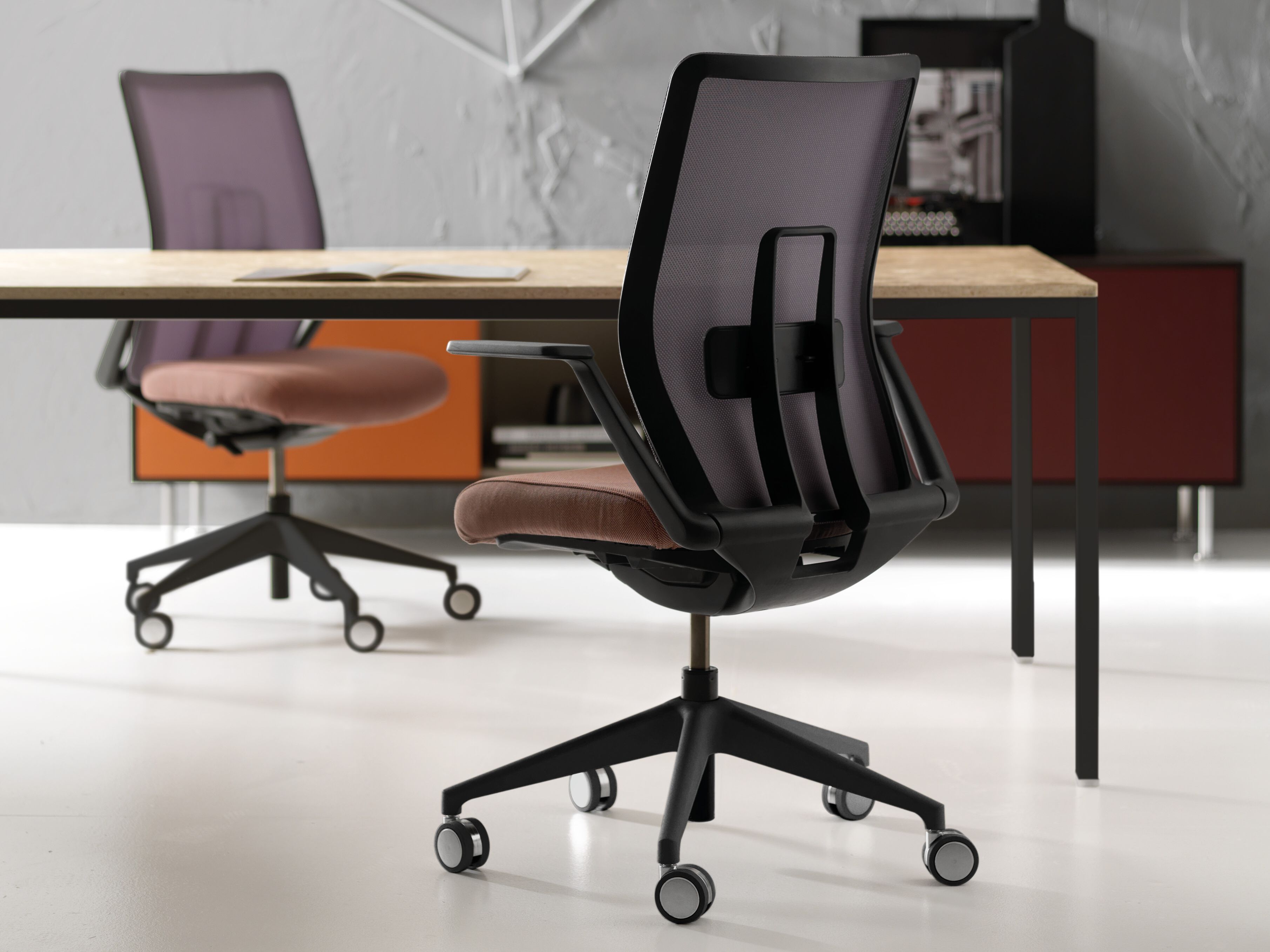 5-спицевое сетчатое вращающееся офисное кресло Quinti Sedute Chance ARCH-00027321 - Вид №7